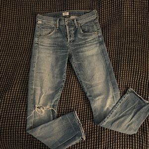 Citizens of Humanity Premium Vintage Emerson Slim Boyfriend Jean. Size 24